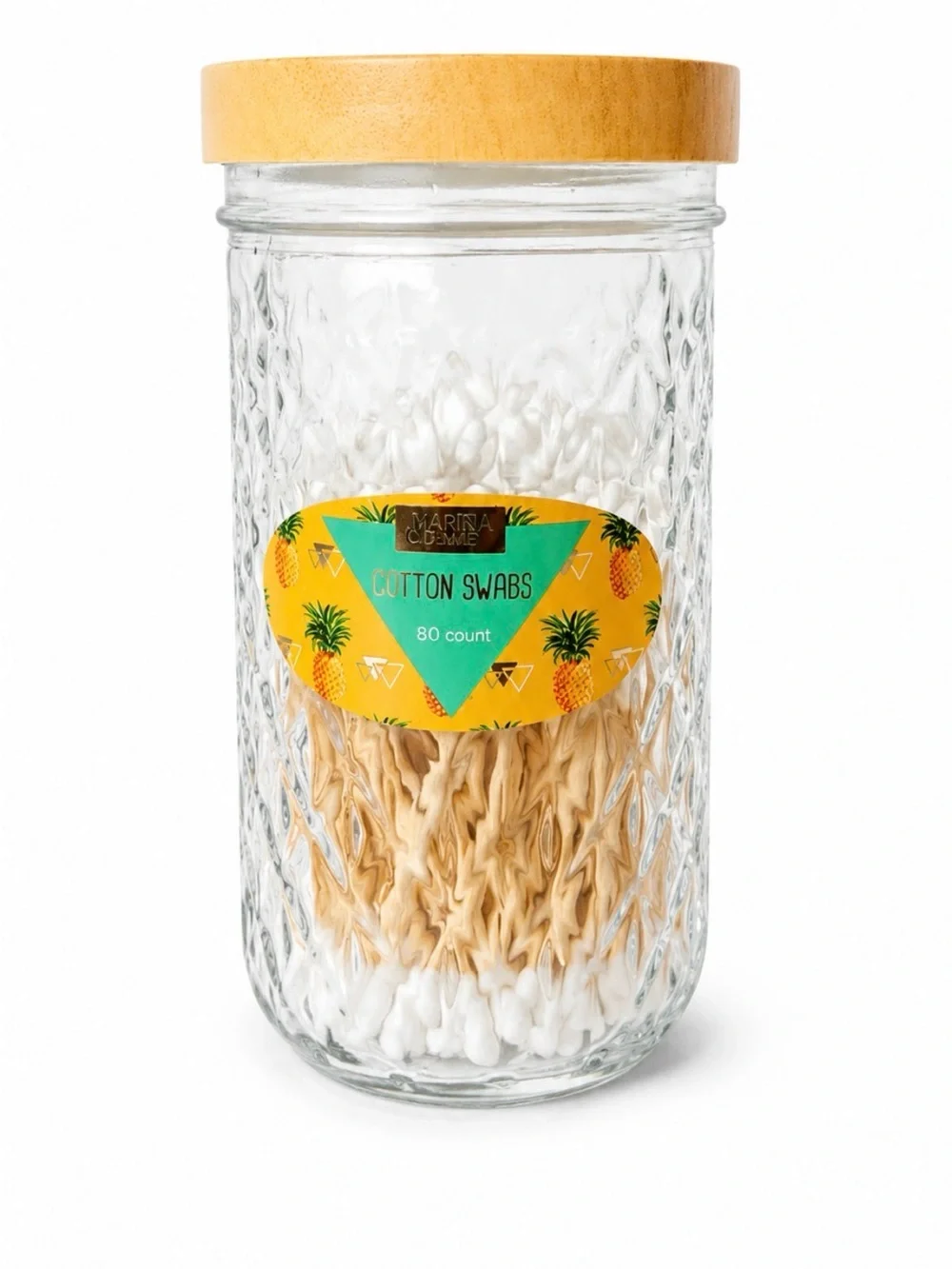Marina & Demme Essential Accessories Set - Glass/Bamboo